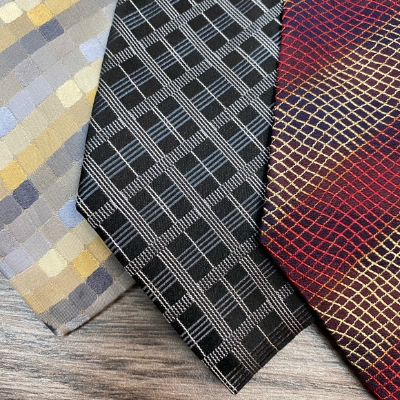 Lot of 8 Kenneth Cole Silk Ties Neckties - Picture 3 of 6